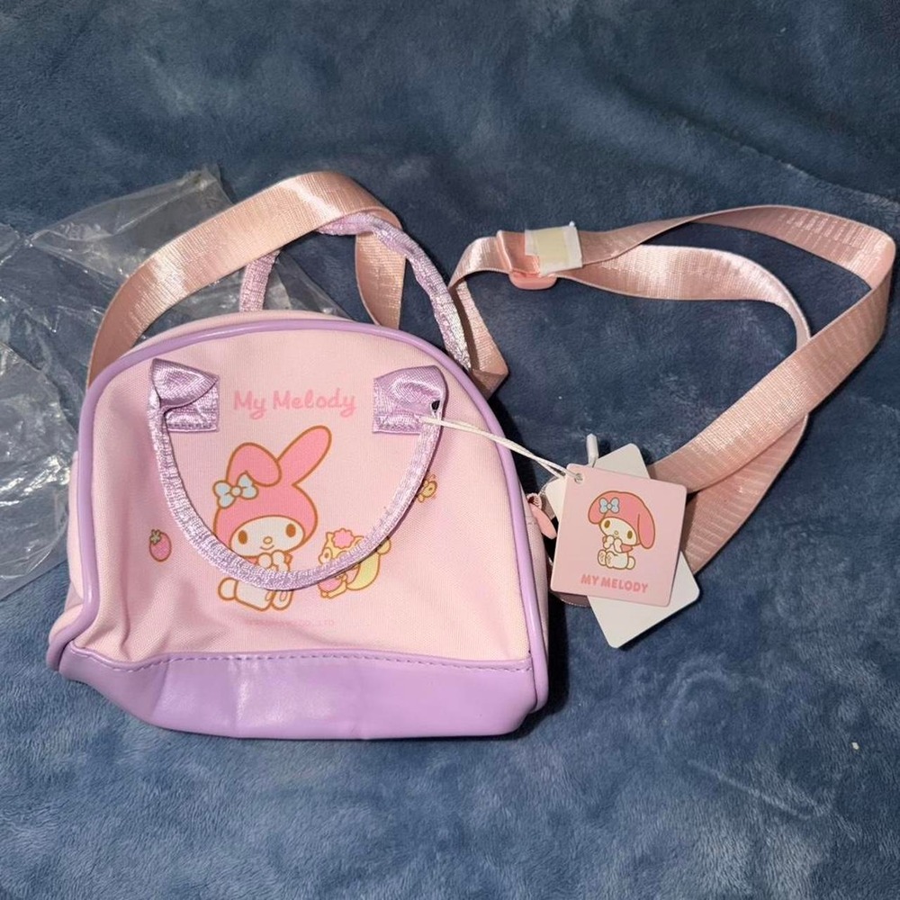 My Melody pink backpack with adjustable straps